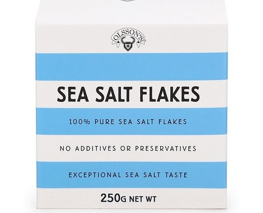 Olssons Sea Salt Flakes Cube Box 250g - Kitchen Antics