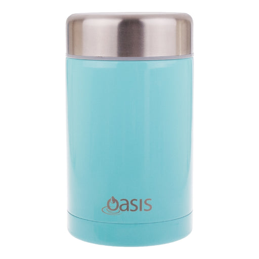 Oasis S/S Insulated Food Flask 450ml - Spearmint - Kitchen Antics