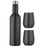 Avanti Double Wall Insulated Wine Traveller Set - Gunmetal - Kitchen Antics