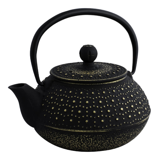 Avanti Imperial Teapot 800ml - Black/Gold - Kitchen Antics