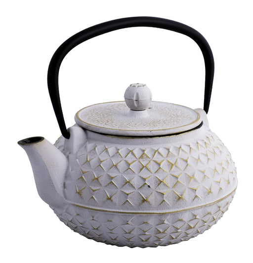 Avanti Empress Teapot 900ml - White/Gold - Kitchen Antics