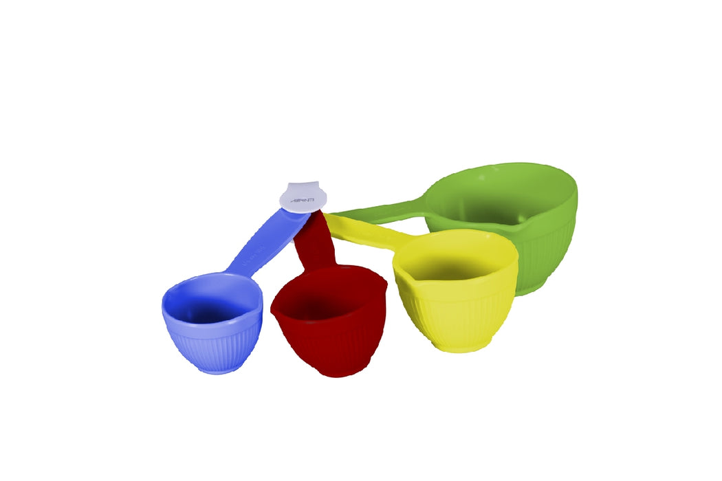 Avanti Ribbed Measuring Cups - Primary Colours