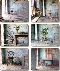 Cinnamon 'Blue Room' Coasters Set of 6 - Kitchen Antics