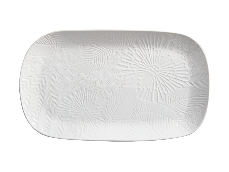 MW Panama Oblong Platter 39x23cm White Gift Boxed - Kitchen Antics