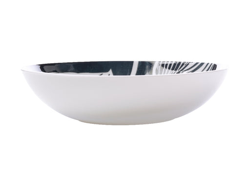 MW Panama Coupe Bowl 20cm Grey & White - Kitchen Antics