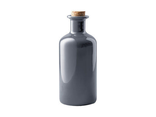 MW Epicurious Oil Bottle Cork Lid 500ML Grey Gift Boxed