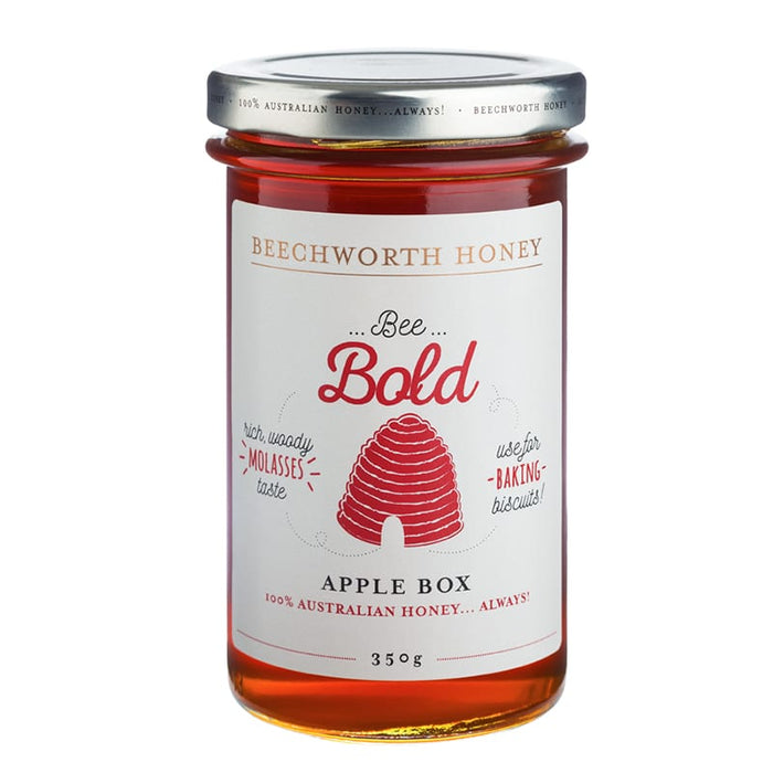 Beechworth Honey Bee Bold Apple Box 350g - Kitchen Antics