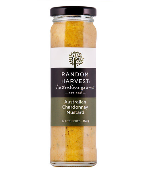 Random Harvest Australian Chardonnay Mustard 150gm - Kitchen Antics
