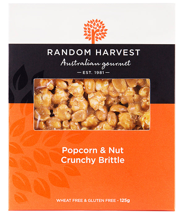 Random Harvest Peanut Brittle Popcorn 125gm - Kitchen Antics