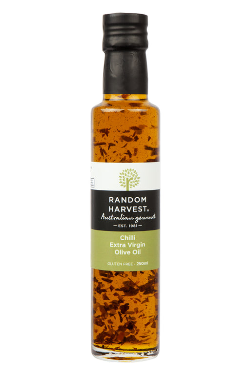 Random Harvest Virgin Olive Oil 250ml - Chilli - Kitchen Antics