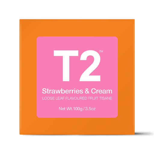 T2 Strawberries & Cream 100gm - Kitchen Antics