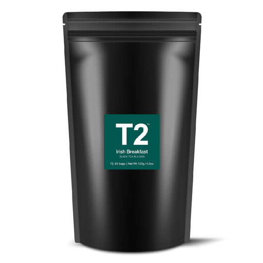 T2 Tea Bags Foil 60pk - Irish Breakfast - Kitchen Antics