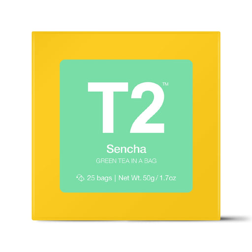 T2 Tea Bags 25's - Sencha - Kitchen Antics