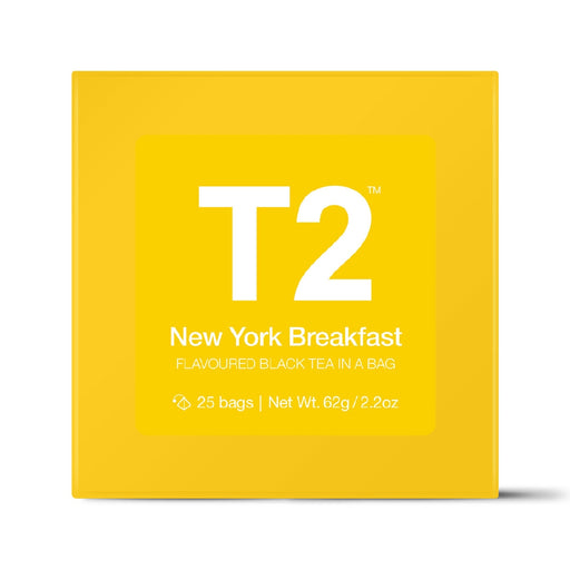 T2 Tea Bags 25's - New York Breakfast - Kitchen Antics