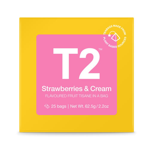T2 Tea Bags 25's - Strawberries & Cream - Kitchen Antics