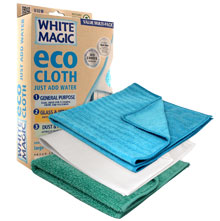 White Magic Microfibre Eco Cloth - Household Value Pack