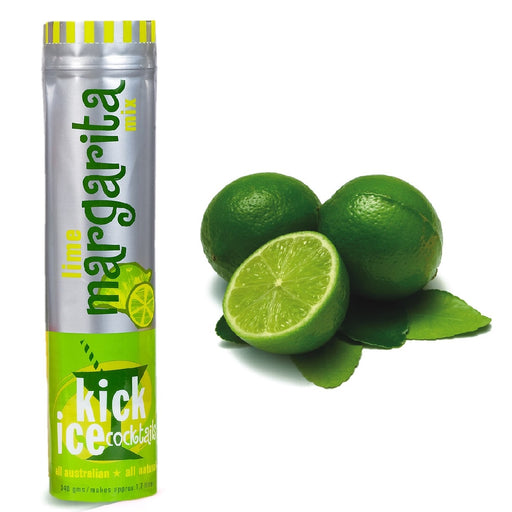 Kick Ice Cocktails - Lime Margarita Mix - 12 Portions - Kitchen Antics