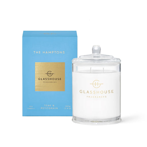 Glasshouse Candle 380g - The Hamptons - Kitchen Antics