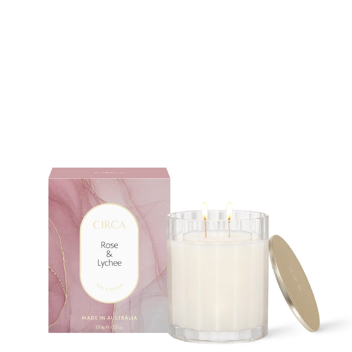 CIRCA Candle 350g - Rose & Lychee - Kitchen Antics