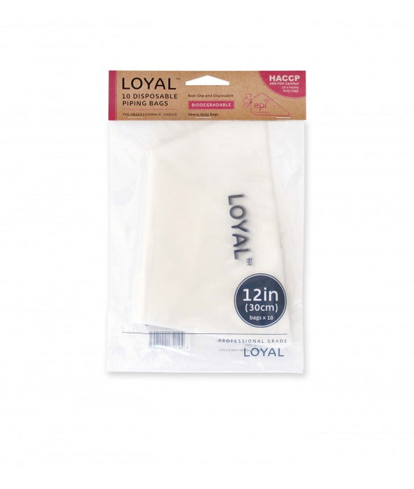 Loyal Disposable Piping Bag Pk10 - 12"/30cm - Kitchen Antics