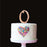 Cake & Candle Cake Topper - Rose Gold #0 - Kitchen Antics