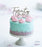 Cake & Candle Cake Topper - Silver Twenty One - Kitchen Antics