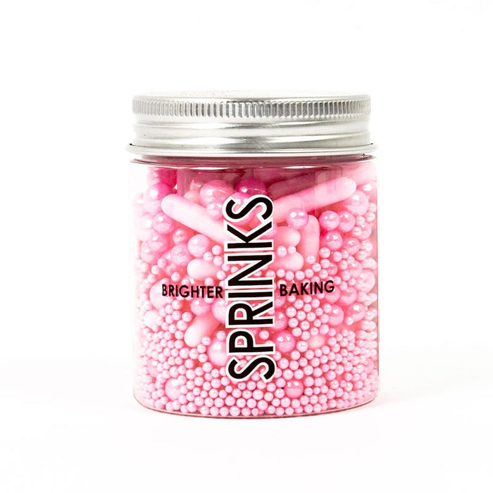 Sprinks BUBBLE & BOUNCE PINK (75G) SPRINKLES - Kitchen Antics
