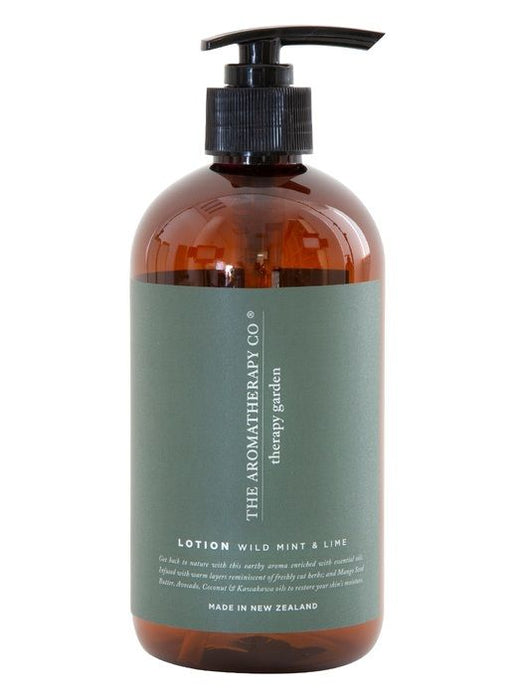 The Aromatherapy Co. Garden Hand Lotion 500ml - Wild Mint & Lime