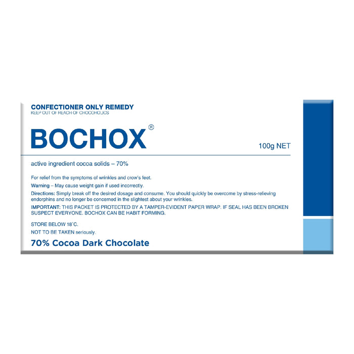 Bochox Chocolate 100g - Dark - Kitchen Antics