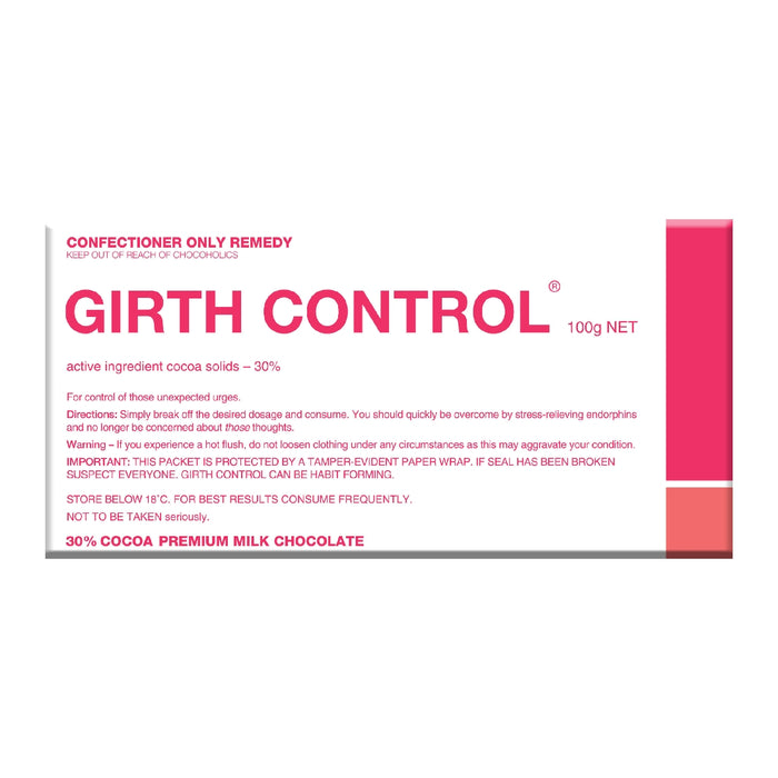Girth Control Chocolate 100g - Milk