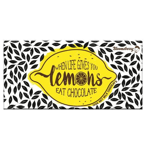 Life Gives You Lemons Milk Chocolate - 100g - Kitchen Antics