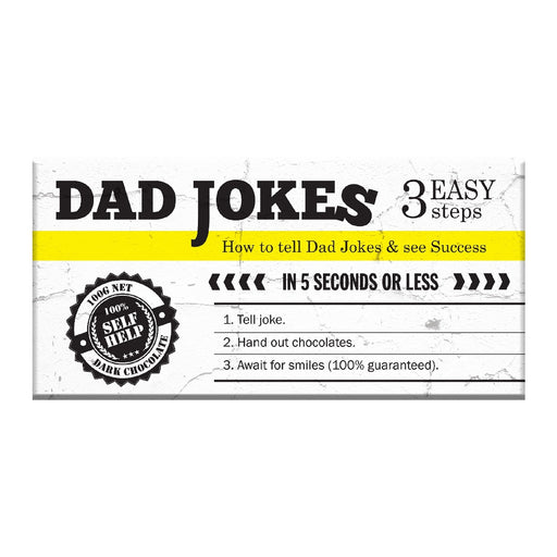 Dad Jokes Chocolate 100g - Dark - Kitchen Antics